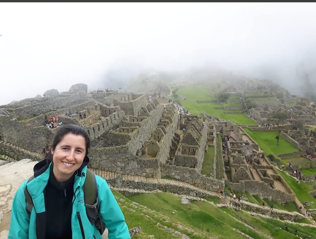 Gissella at Machu Picchu